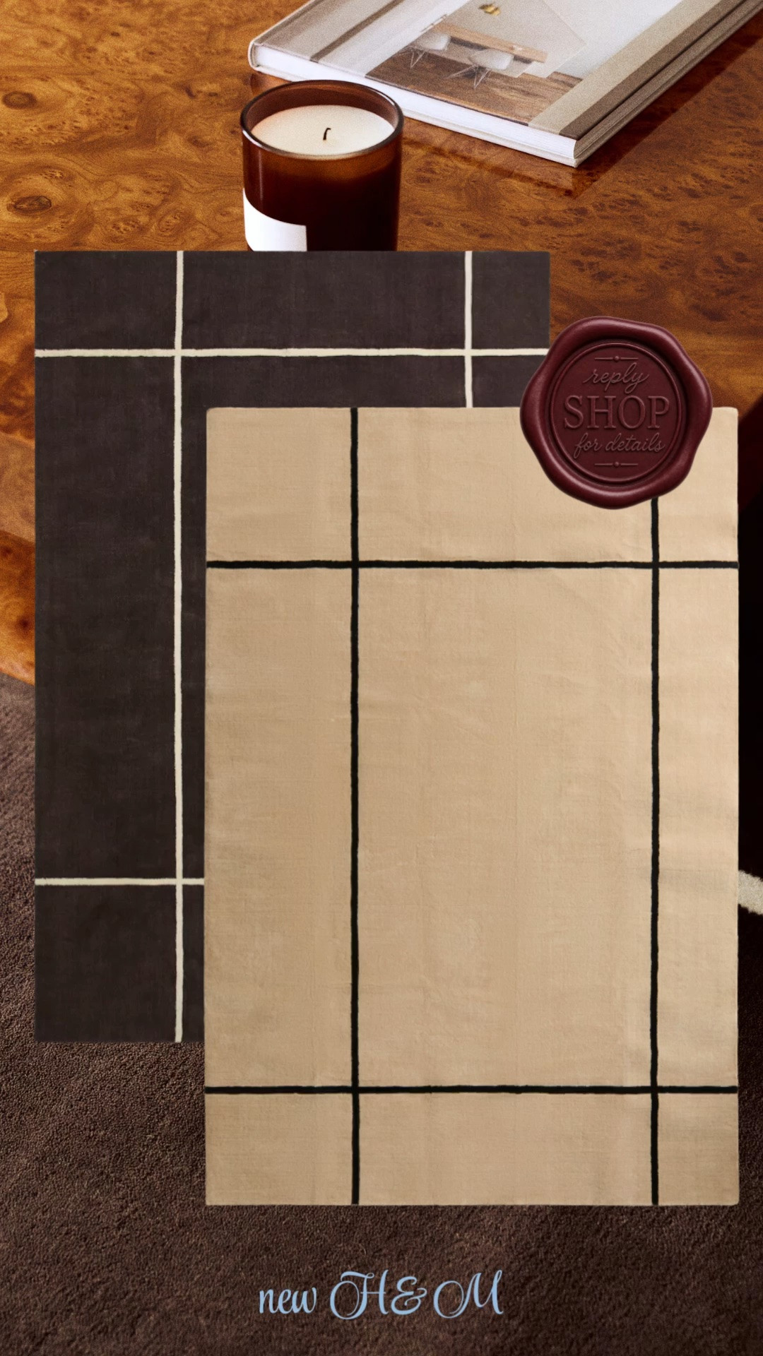 H&M rug just in! The brown is gorgeous!!!

#LTKHome