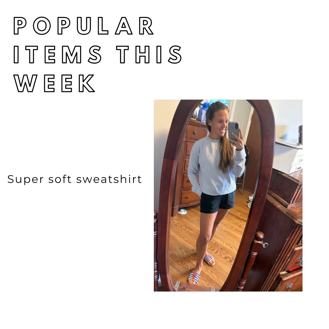 My fave sweatshirt is on sale! I just ordered it in black.  My sandals look designer inspired but are very price friendly.  Wore this for a friend’s pool party on a rainy day. 


#LTKActive #LTKU #LTKOver40 #LTKSaleAlert #athleta #athleisure #salefinds #lobster #walmart #under25 #budgetfriendly   #jewelry #sweatshirt #scubasweatshirt