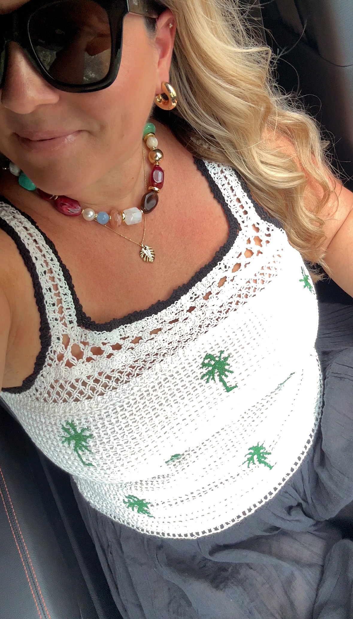 Loving this crochet tank for Summer! From Walmart🌴🤍

Linked all my accessories too☺️




Walmart, jewelry, accessories, seasonal, summer outfits, beaded necklace, quay, bryan anthony, sunglasses, shelli enright, stylenright 

 #LTKootd #LTKSeasonal #LTKTravel