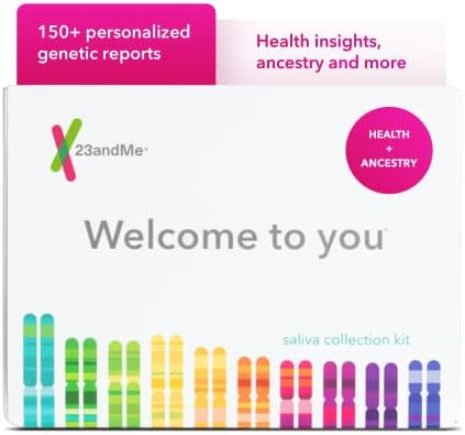 23andMe Health + Ancestry Service: Personal Genetic DNA Test Including Health Predispositions, Carri | Amazon (US)