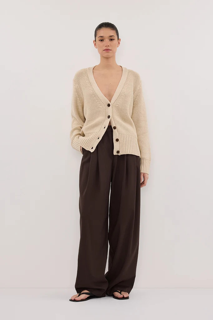 HUGO CLAY KNIT CARDIGAN | DISSH
