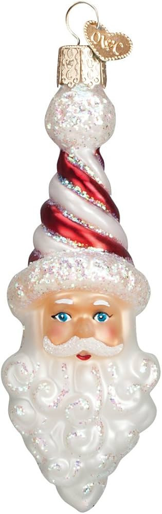 Old World Christmas Candy Glass Blown Ornaments for Christmas Tree Peppermint Twist | Amazon (US)