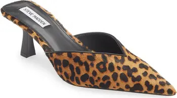 Mod-A Leopard Print Genuine Calf Hair Mule (Women) | Nordstrom