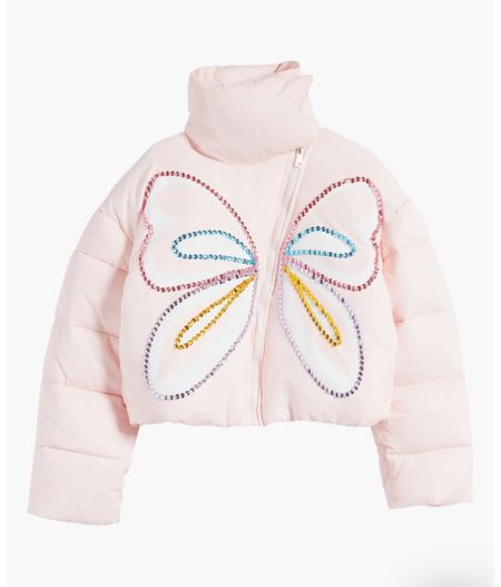 ' #Butterflyjacket #butterflyMagicpuffer #Rhinestonebutterflyjacket #PufferJacket #lolaandtheboys

#LTKGiftGuide #LTKkids #LTKSeasonal