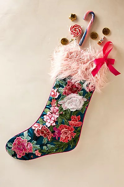 Wildflower Stocking | Anthropologie (US)