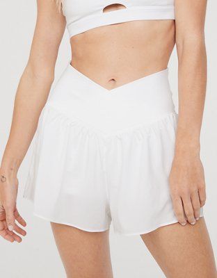 OFFLINE By Aerie Real Me Crossover Flowy Short | American Eagle Outfitters (US & CA)