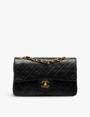 Pre-loved Chanel Classic small leather shoulder bag | Selfridges