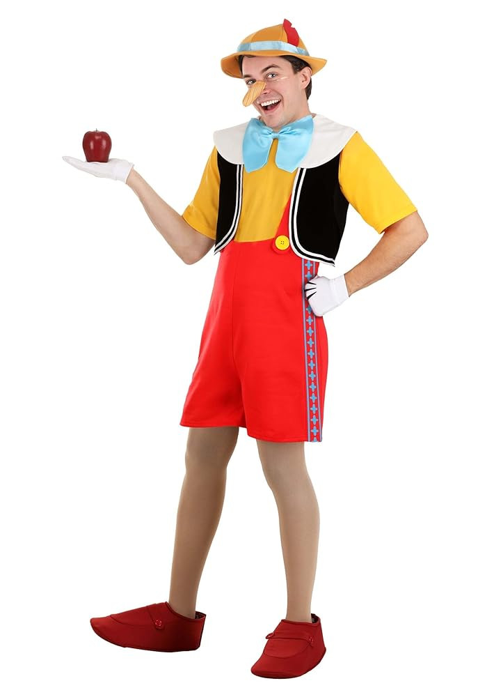 Authentic Enchanting Disney's Pinocchio Adult Costume for Disney Fans | Ideal for Halloween, Cosp... | Amazon (US)