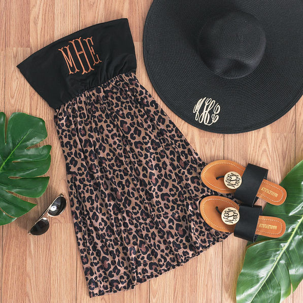 Monogrammed Beach Cover Up | Marleylilly