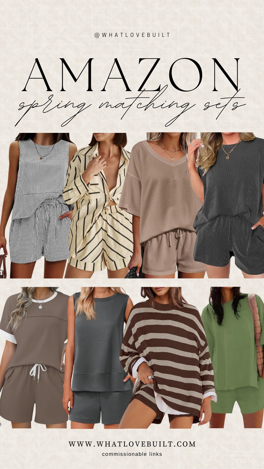 Amazon Spring Matching Sets! Best selling warm weather outfits 🖤

#amazon #outfit #spring #summer #matchingset #set #women #comfy #comfortable #mom

#LTKStyleTip #LTKFindsUnder50 #LTKFindsUnder100