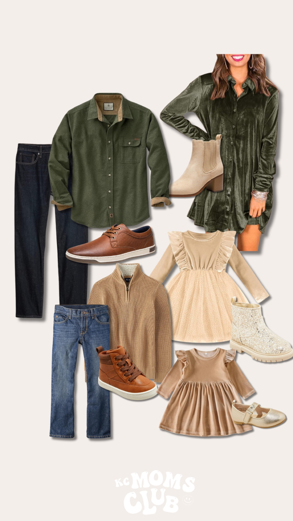 Family matching outfit ideas for the holidays! 

#LTKFamily #LTKKids #LTKMens