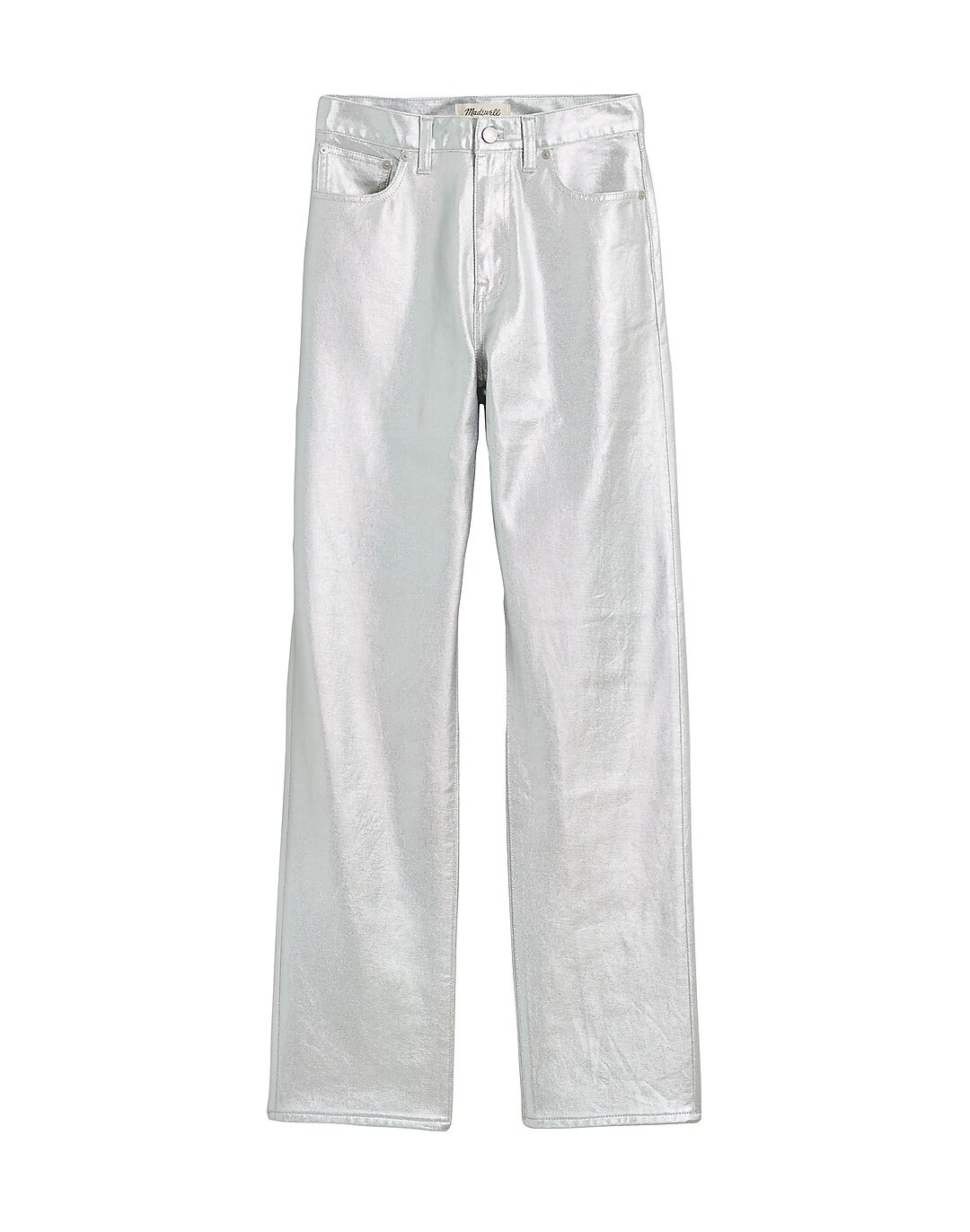 The '90s Straight Jean in Silver Foil | Madewell