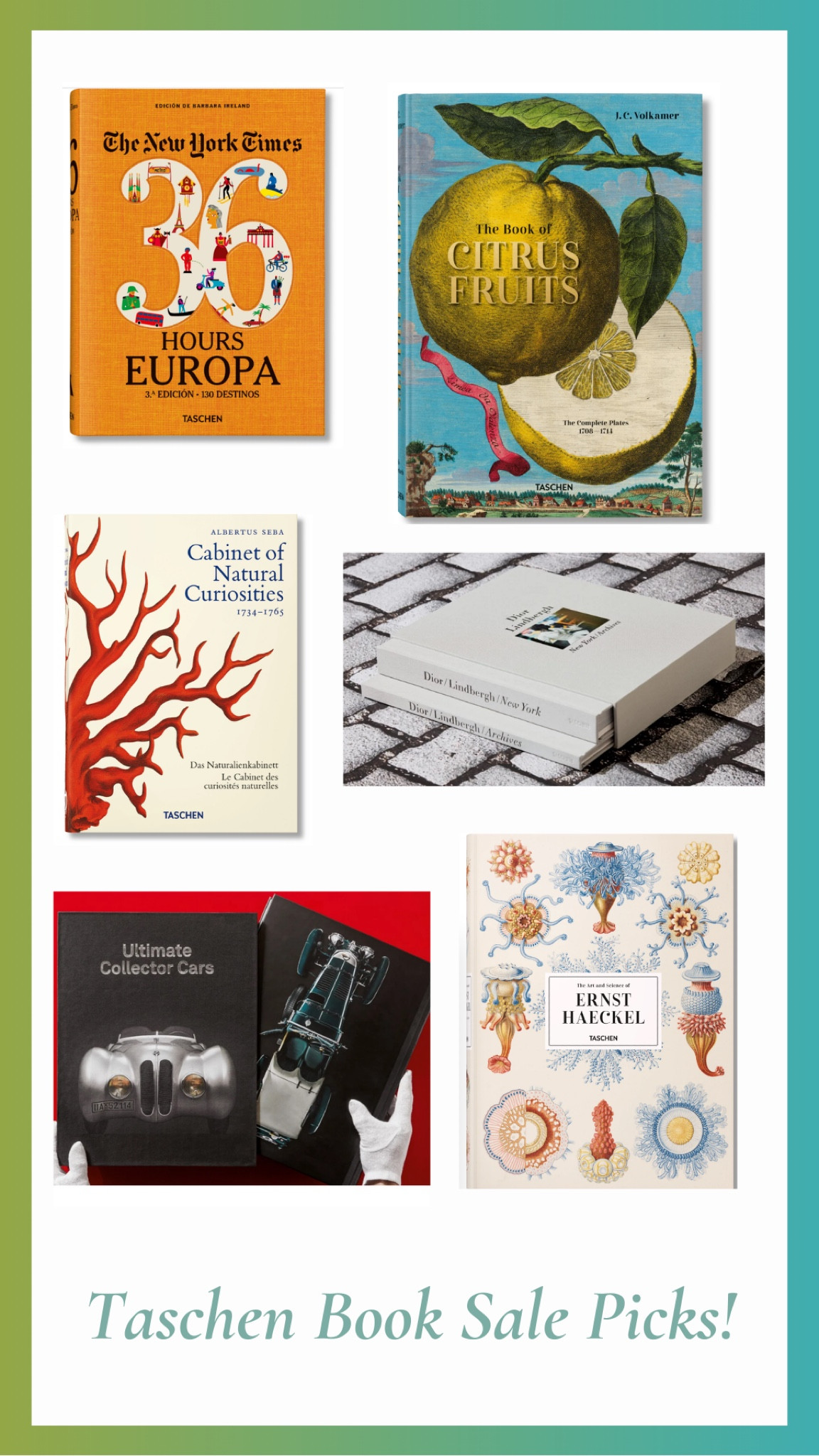 Gorgeous coffee table books from the Taschen Book Sale! Some of these are more than half off! Perfect for coffee table or shelfie styling! 

 #coffeetablebook #bookstack #shelfiestyle

#LTKsalealert #LTKfindsunder100 #LTKhome