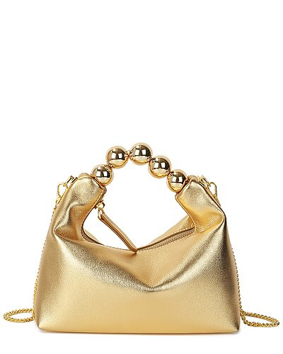 Smooth Metallic Leather Top-Handle Crossbody | Gilt & Gilt City