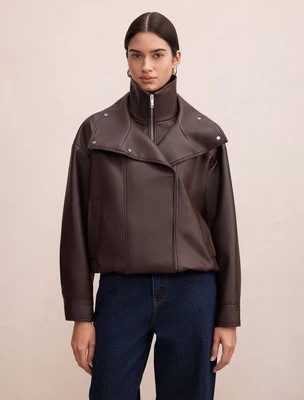 Bex Faux Leather Jacket | Ever New US
