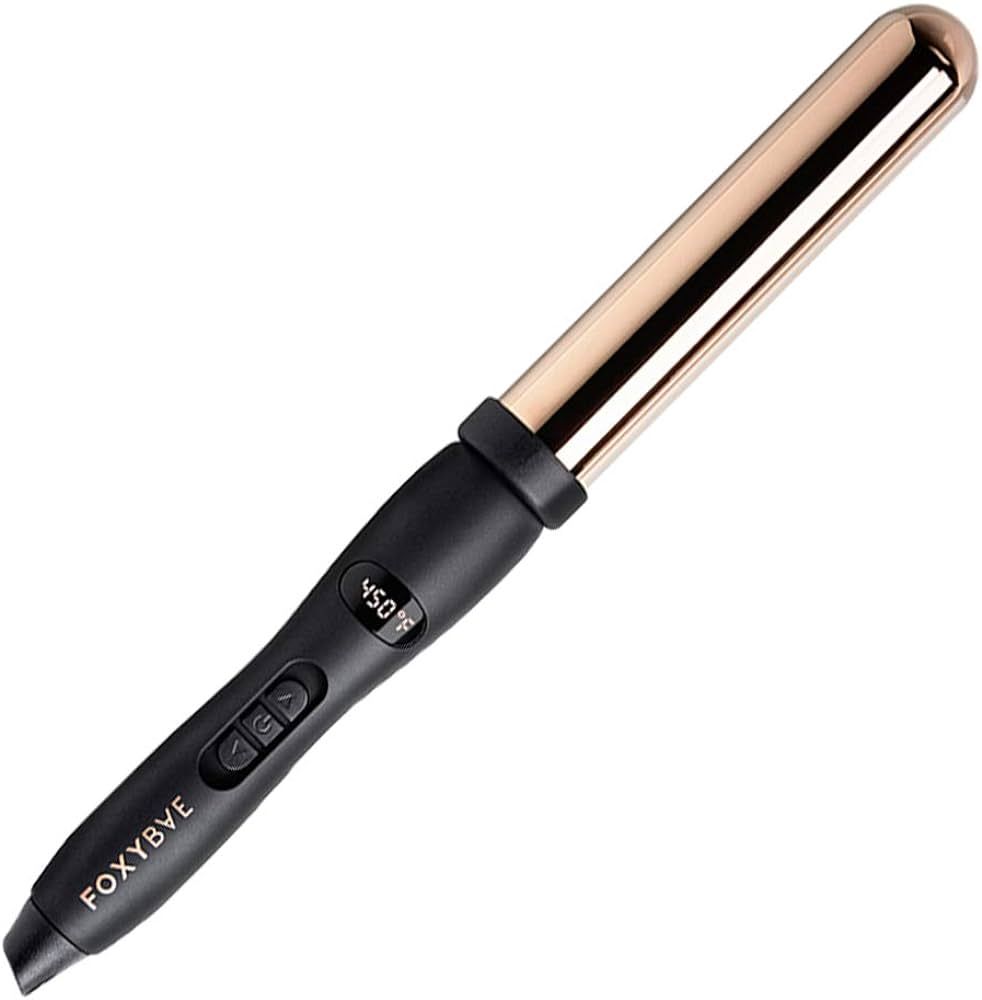FoxyBae Wanderlux 32mm Curling Wand - Professional Rose Gold Titanium Hair Curling Iron with Temp... | Amazon (US)