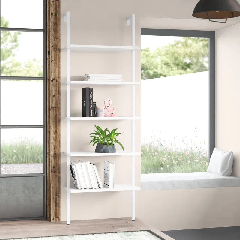 Trent Austin Design Flythe 70.9" H x 23.6" W Metal Ladder Bookcase & Reviews | Wayfair | Wayfair North America