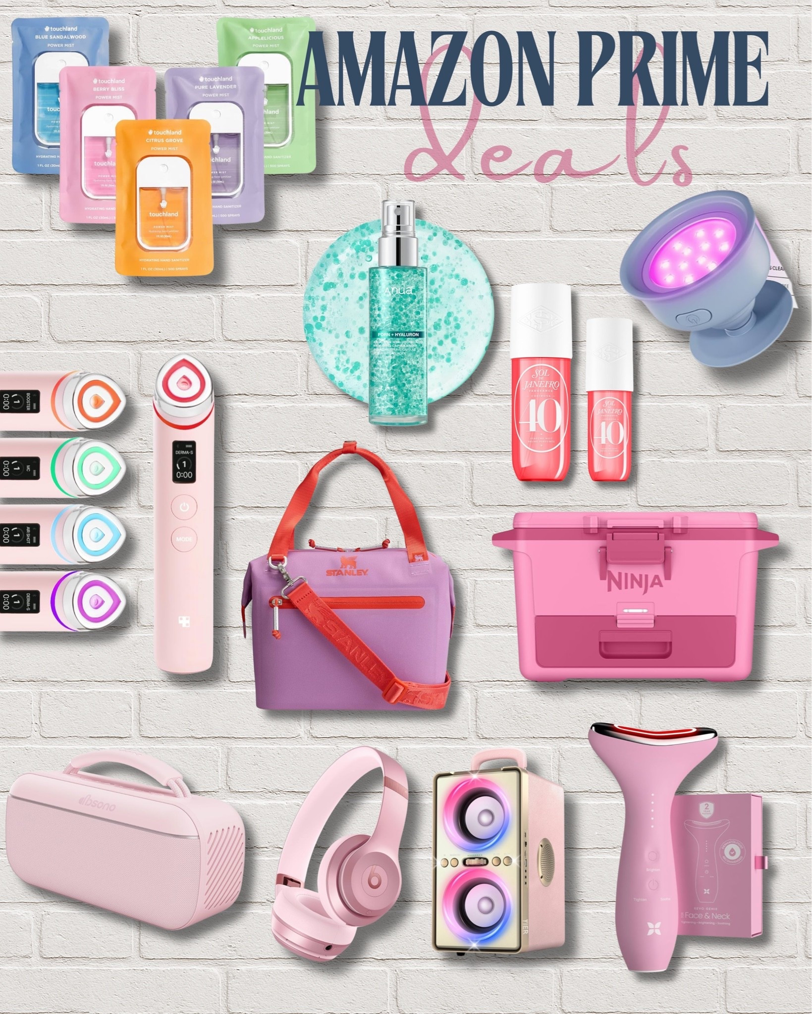 ‼️AMAZON PRIME DEALS ARE LIVE!
The prettiest pink aesthetic finds are currently on major sale! From my absolute holy grail skincare picks to the trendiest tech and lifestyle essentials, it's the perfect time to upgrade your routine without breaking the bank. 

• Highlights: That gorgeous pink Stanley bag, the Sol de Janeiro Cheirosa 40 mist, and top-tier beauty tech!

 XOXO,
Ana Randall♥️

#LTKunder50 #LTKsalealert #AmazonPrimeDeals
#AmazonFinds #PinkAesthetic
#SkincareCommunity #StanleyTumbler

#LTKstyletip #LTKsale