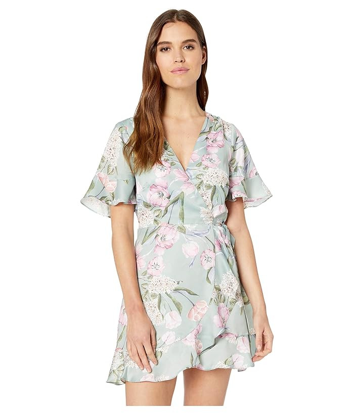 Show Me Your Mumu Evelyn Mini Wrap Dress at Zappos.com | Zappos