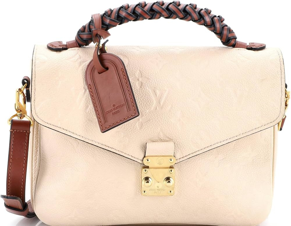 Amazon.com: Louis Vuitton, Pre-Loved Braided Handle Pochette Metis, Neutral : Amazon Luxury | Amazon (US)