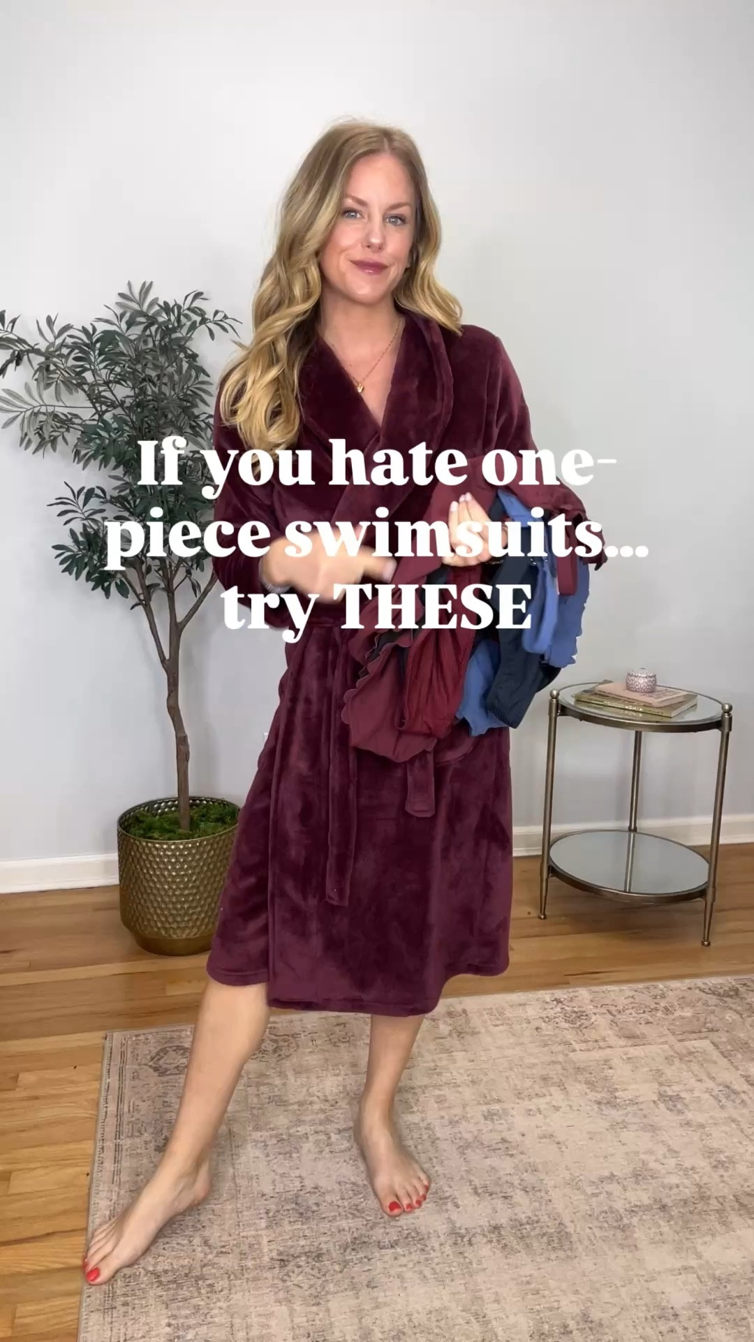 These one piece swimsuits are so good! Tummy control holds you in. Ribbed fabric with UPF 50+ fabric. Removable pads, wearing size S. 5’5” 130 lbs for size reference! 

#LTKSaleAlert #LTKmomlife #LTKSeasonal