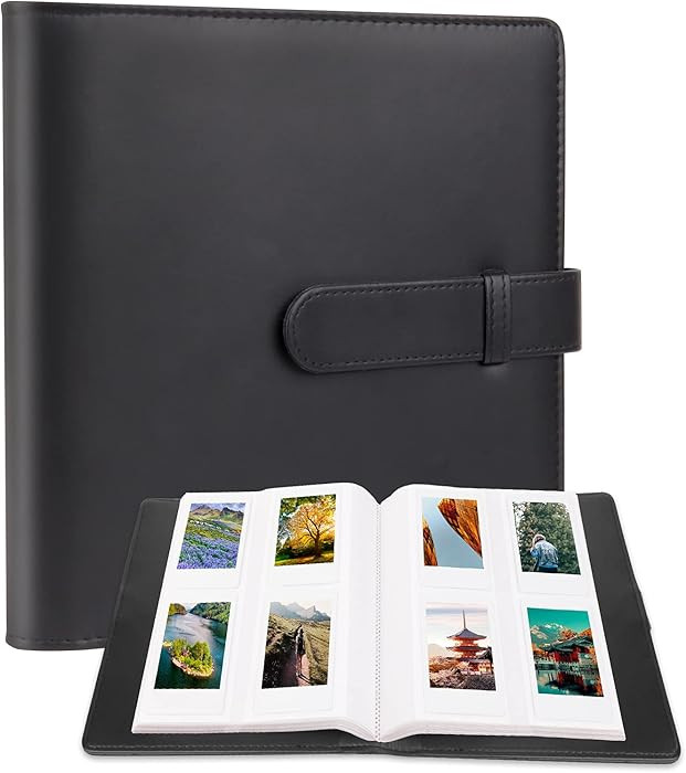 256 Photos Album for Fujifilm Instax Mini Camera/Polaroid 2”x3” Pictures, 2x3 Photo Album Boo... | Amazon (US)