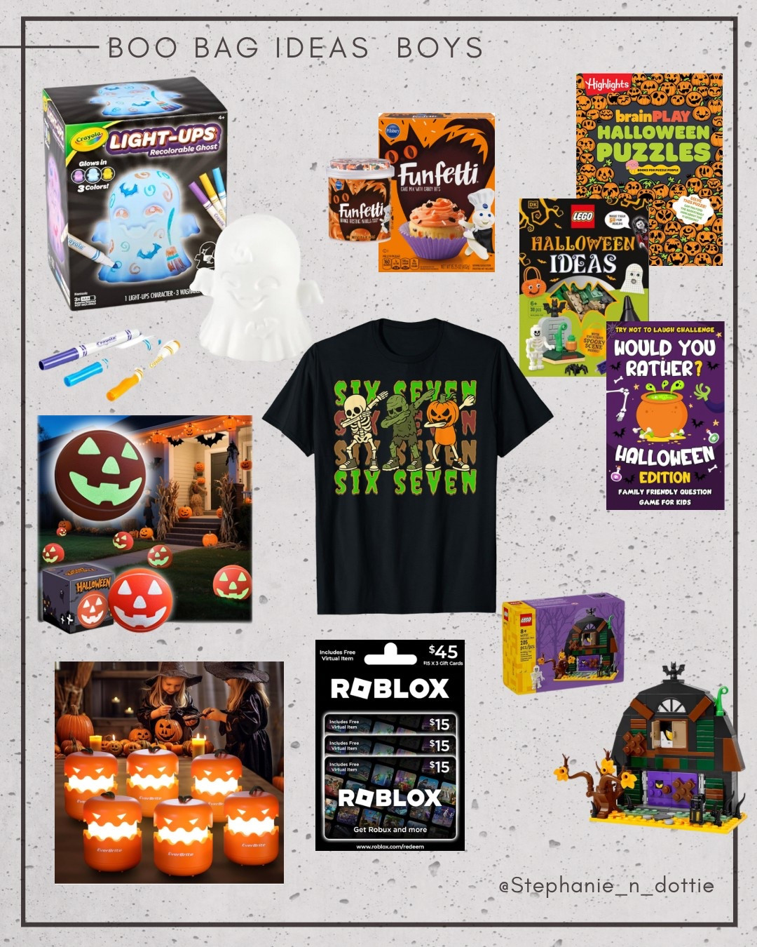 Halloween Boys | Boo Basket Boys | Boo Basket Ideas | Boys Halloween Gift | Halloween lights | Halloween activities | Halloween shirt | Halloween boys shirt 

#LTKHalloween #LTKFamily #LTKSeasonal