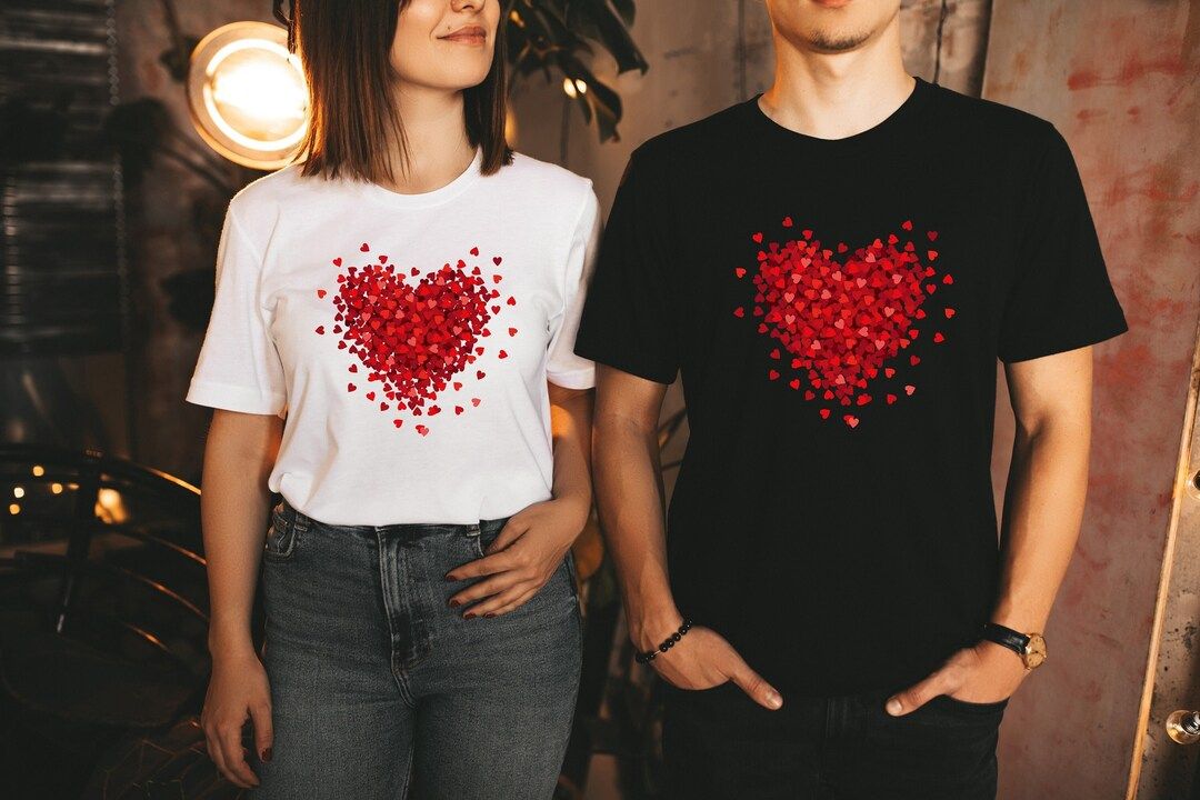Valentine's Day Shirt Valentines Shirt 3D Heart Shirt - Etsy | Etsy (US)