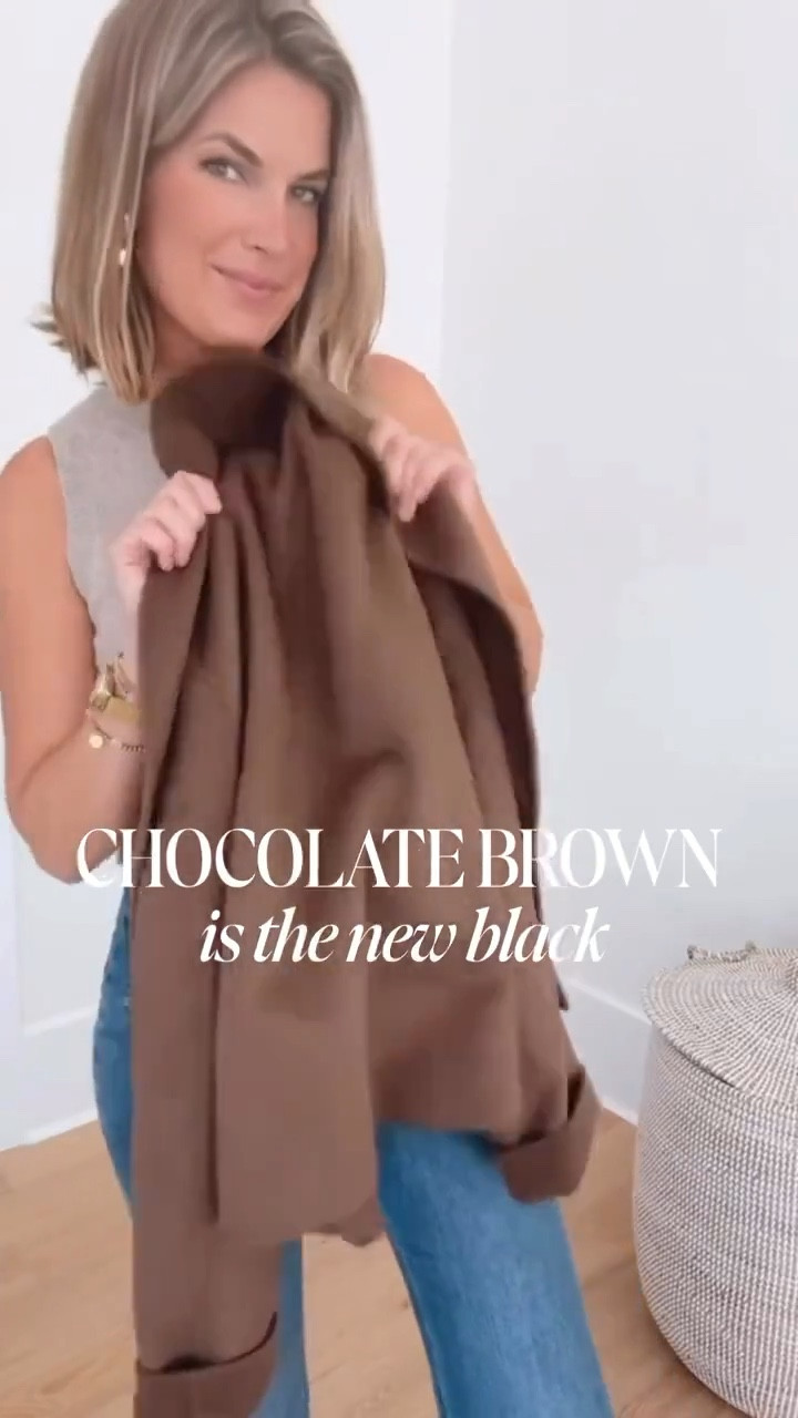 Chocolate brown is the new black 🤎. Fall outfit ideas with my favorite fall color.

#LTKOver40 #LTKSeasonal #LTKTall