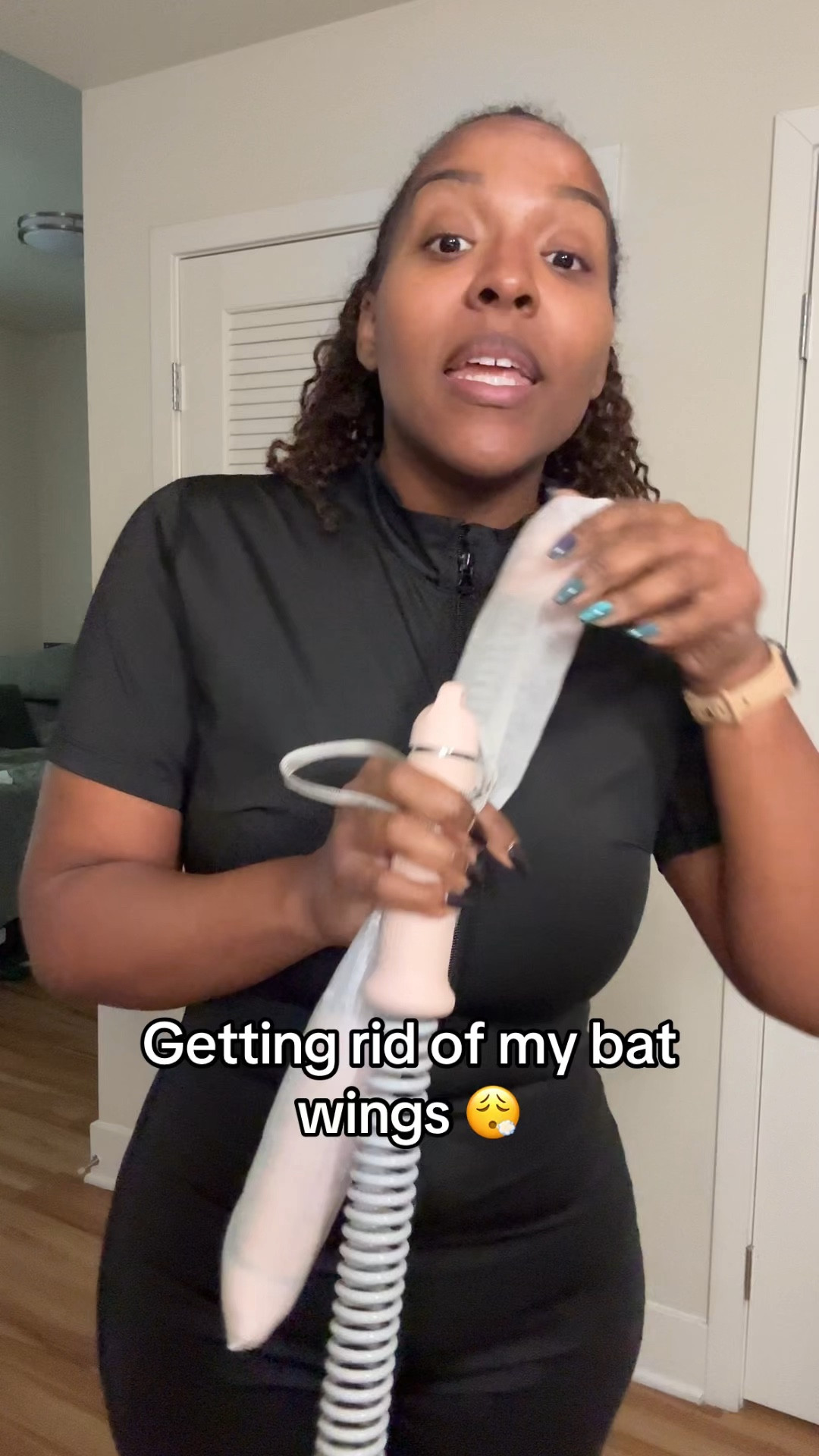 Bye bye jiggly arms 💪🏾😅 #battlerope #fitnessjourney #weightlossjourney #gymmotivation 

#LTKfitnessgoals #LTKActive