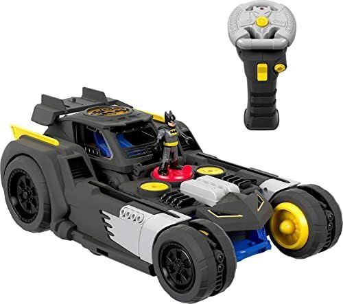 Imaginext DC Super Friends Batman Transforming Batmobile Remote Control Car with Lights and Sound... | Amazon (US)