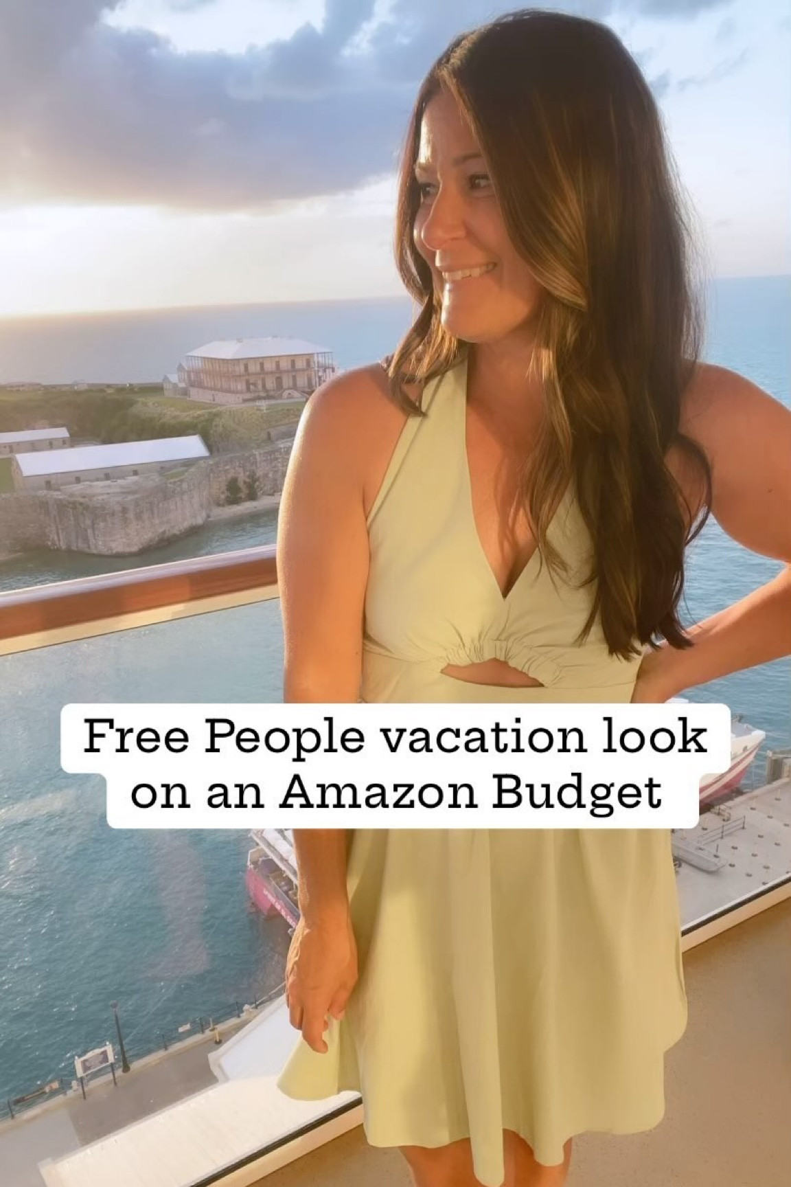 Get the look for less!!!I The perfect vacation dress, even for us over 40 moms!!! Stylish tie halter, cut out detail, linen material so much like a more expensive brand. @amazonfashion 

Comment ⭐️SHOP for direct message and check privacy settings all hidden messages. 

Like this post and shop this look in my Amazon Storefront under my bio click the 🔗 

#amazonmusthaves #amazonfinds #affordablefashion #looksforless #momstyle #fashionover40 #boymom #amazonoutfit #amazoninfluencer #springfashion #resortwear #summerfashion #midlifefashion #vacationoutfit #fashioninspiration

#LTKTravel #LTKVideo #LTKOver40