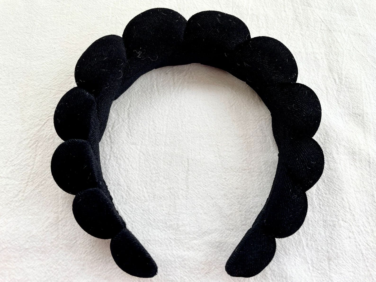 Rich Velour Knit Padded Headband,Chunky Kink  Headband,Padded Headband,Wide Headband Turban,Hair ... | Etsy (US)