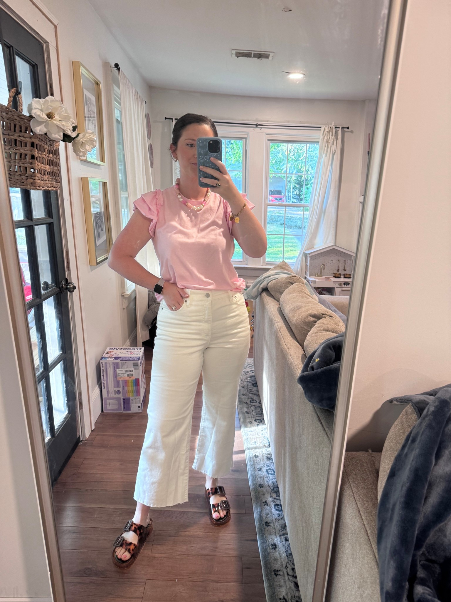 Spring outfit. Church ootd 