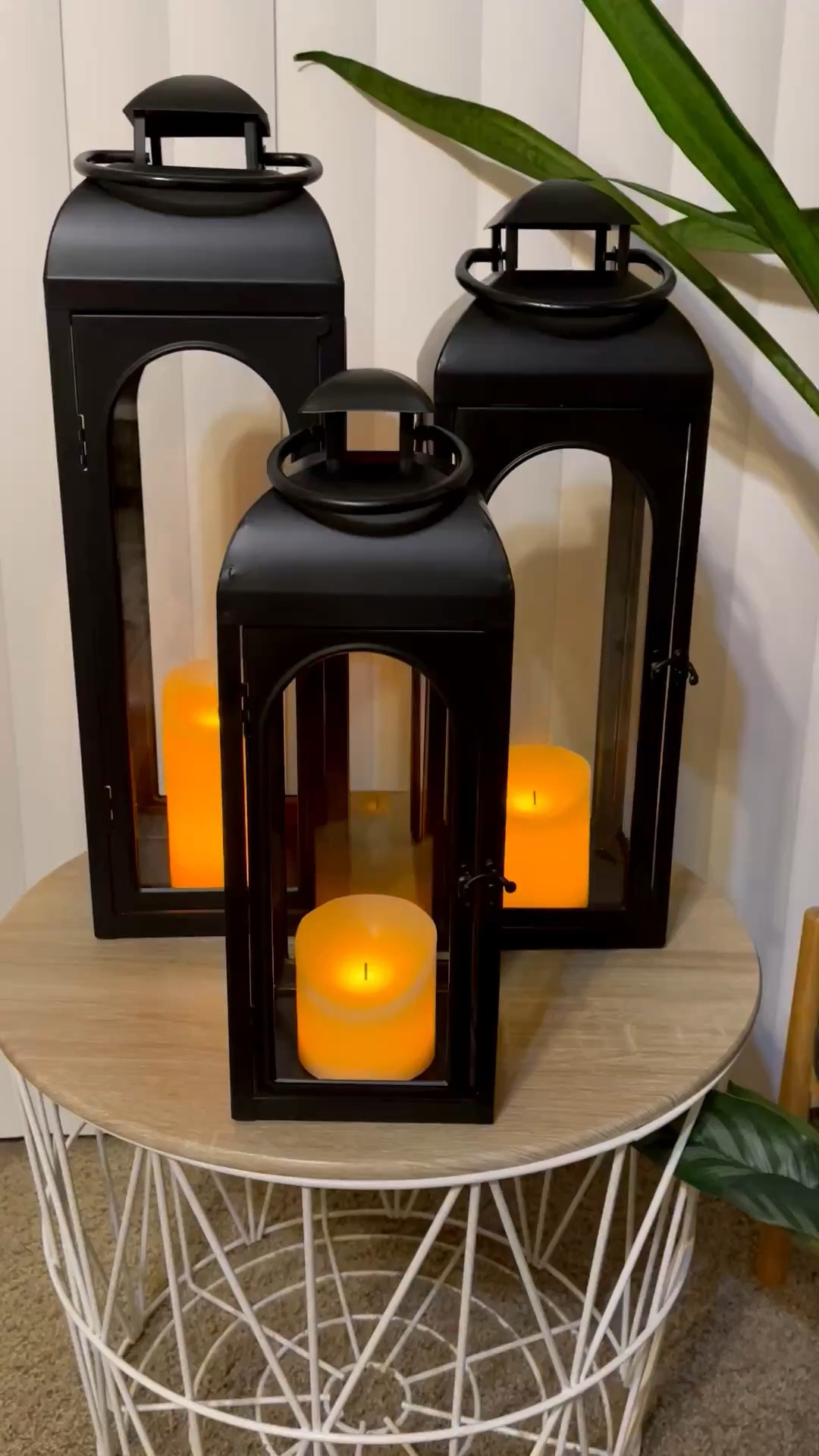 Love these lanterns from Walmart. Quality products at an affordable price. They come in 3 sizes. Such a great buy. 





Walmart lanterns, BHG lantern, better homes & Gardens lanterns, Walmart home finds, Walmart finds, Walmart favs, outdoor decor, outdoor lanterns, walmart+ week 
#walmartdecor #walmartstyle
#LTKVideo #LTKWatchNow#LTKFindsUnder50 #LTKFamily #LTKStyleTip #LTKParties

#LTKSeasonal #LTKHome