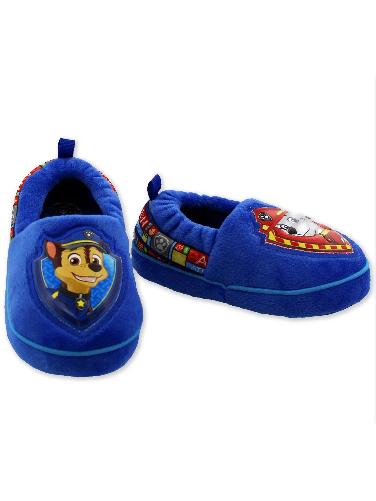 Paw Patrol Chase Marshall Toddler Boys Plush Aline Slippers CH3605 | Walmart (US)