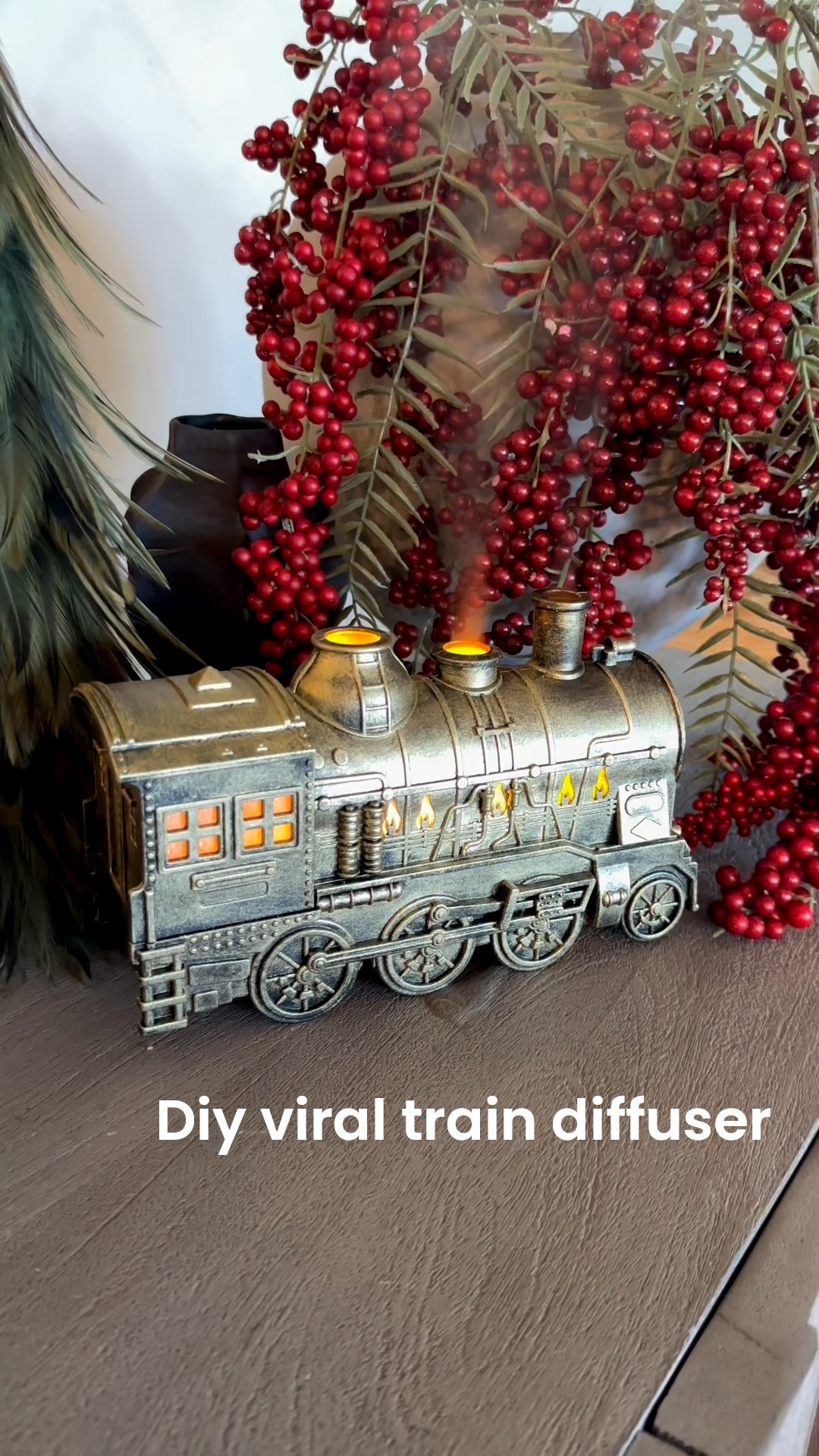 The viral train diffuser might be sold out… but a little gold wax goes a long way 🚂 Sometimes the DIY version ends up looking even better.

#LTKHoliday #LTKstorytime #LTKSeasonal