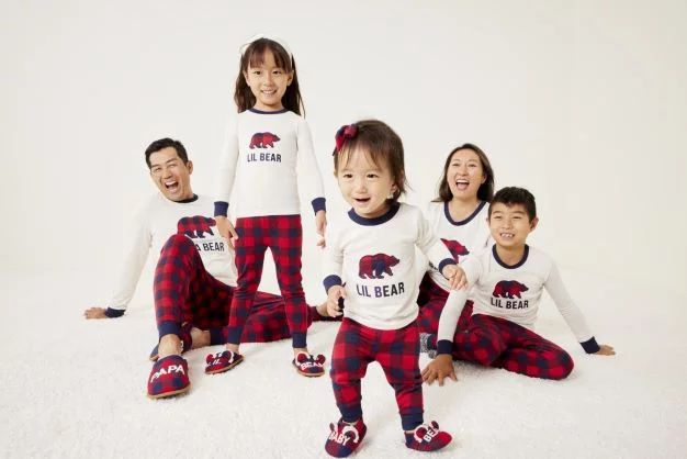 Dearfoams Toddler Boys and Girls Unisex Matching Family Pajama Set, 2-Piece - Walmart.com | Walmart (US)