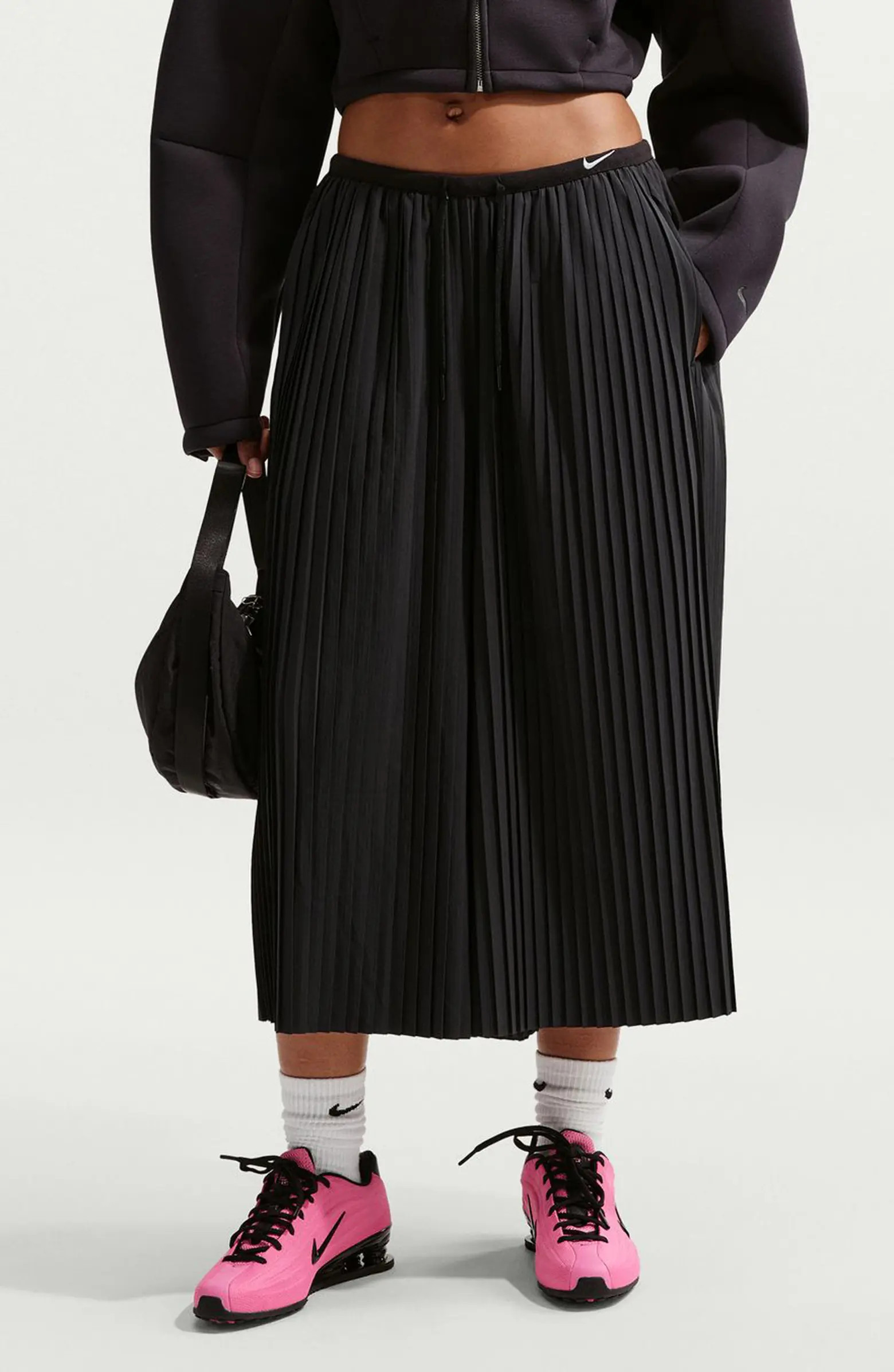 Sportswear Pleated Culottes | Nordstrom
