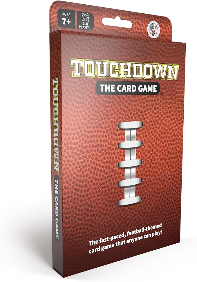 Fast-Paced, Football Themed Card Game That Anyone Can Play, 2-4 Players, Fun Card Games for Adult... | Amazon (US)