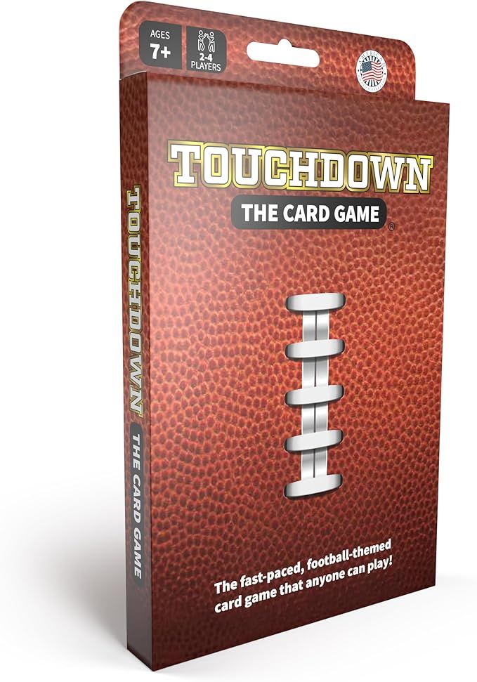 The Fast-Paced, Football Themed Card Game That Anyone Can Play, Includes 160 Playing Cards, 2-4 P... | Amazon (US)