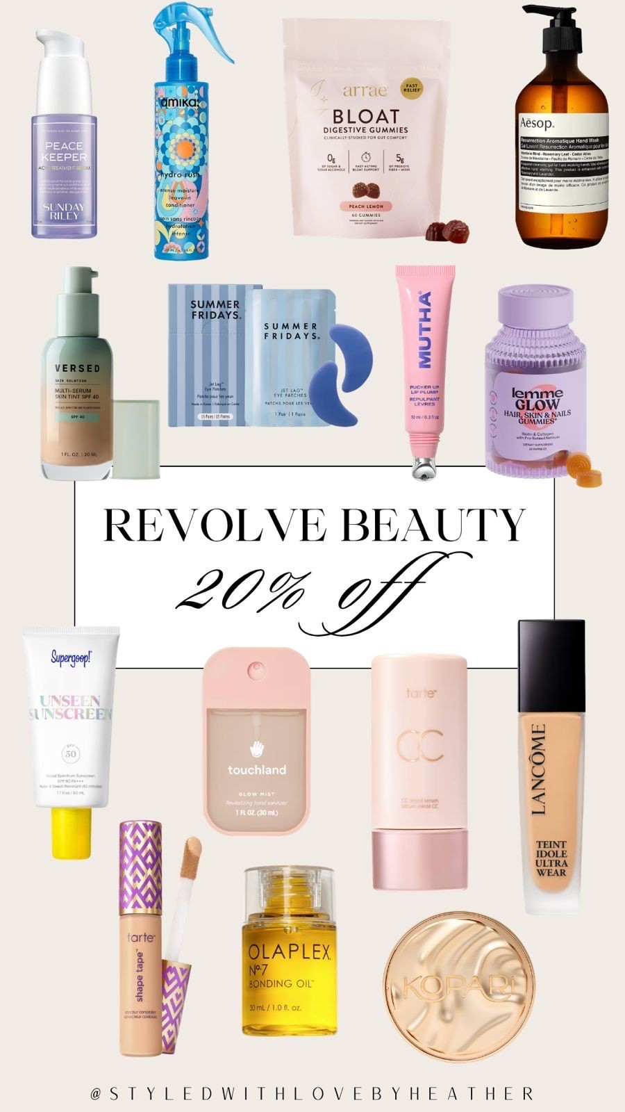 Beauty favorites are 20% OFF! 💄✨ The perfect time to restock your everyday must-haves or try something new from your wishlist. So many GOOD ones included! 🤍 

Use code BEAUTY20 at checkout! 

#LTKbeauty #LTKsalealert #LTKfinds
