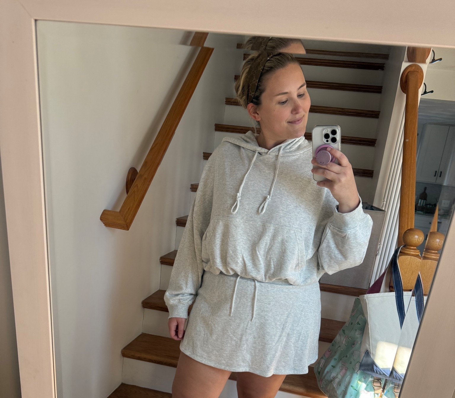 This set is $26 total and so soft! 

Xxl for sweatshirt 
Xl for skort but I might get bigger size not sure 

#LTKTall #LTKmomlife #LTKMidsize