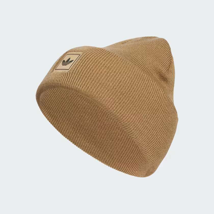 adidas Unisex Trefoil Tall Beanie - Brown | Free Shipping with adiClub | adidas US | adidas (US)