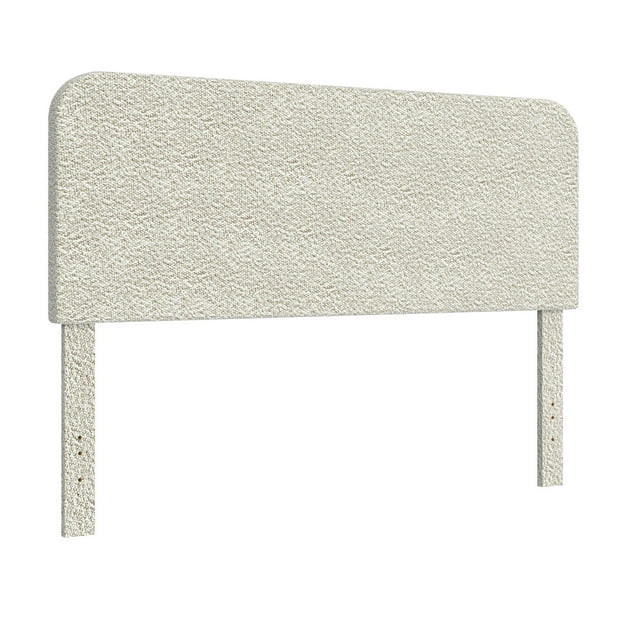 Better Homes & Gardens Juliet Full/Queen Boucle Headboard, Ivory - Walmart.com | Walmart (US)