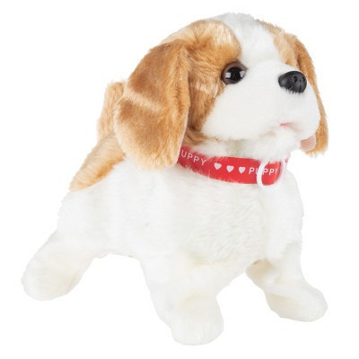 Toy Time Kids' Battery-Operated Interactive Plush Puppy Toy | Target