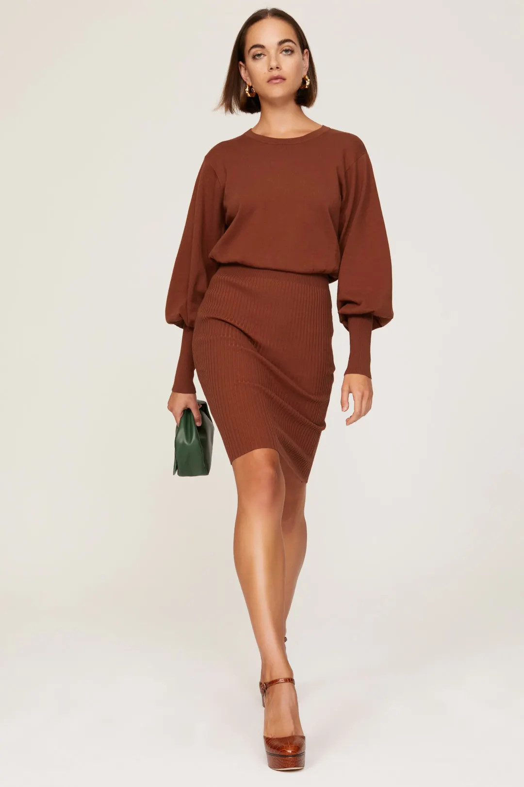 Brown Sweater Dress | Rent the Runway