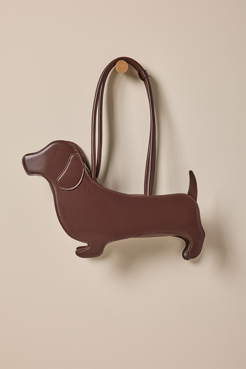Julia Dachshund Shoulder Bag | Francesca's