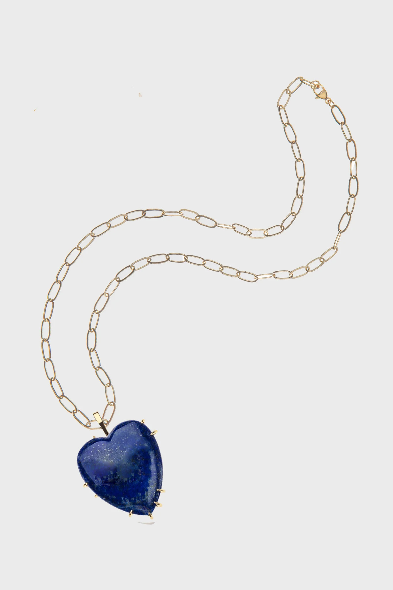 LOVE Carry Your Heart Pendant Necklace in Lapis | Tuckernuck (US)