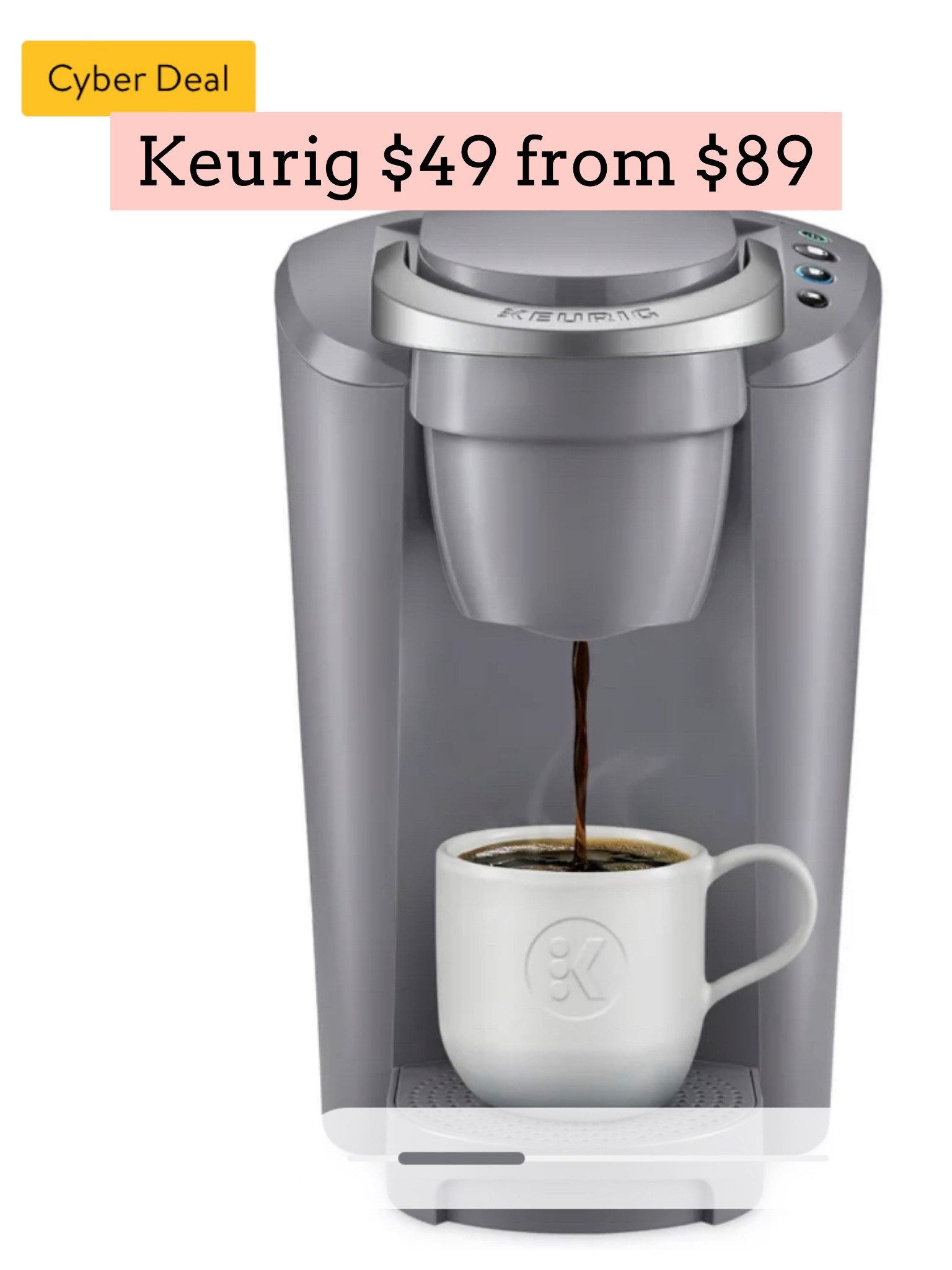Keurig 

#LTKunder50 #LTKGiftGuide #LTKsalealert